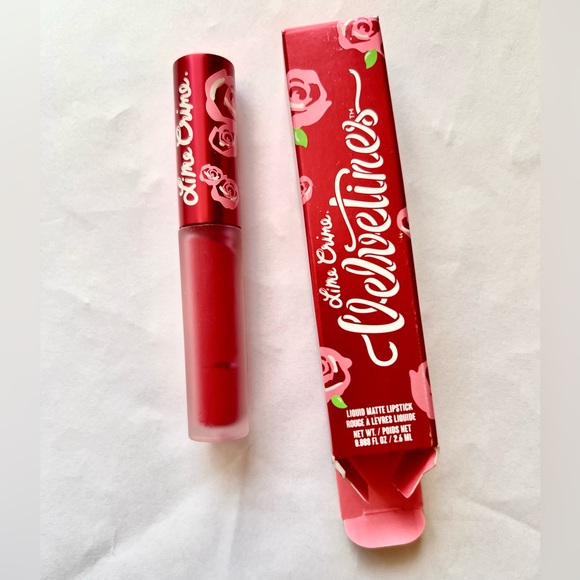 Lime Crime Velvetine Liquid To Matte Lip Stain Red Velvet  Brand New In Box - Picture 1 of 3